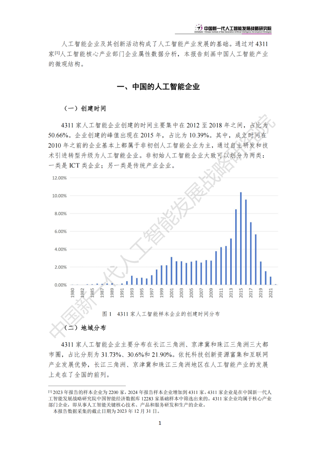 《中国新一代人工智能科技产业发展报告 2024》发布，附全文